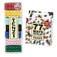 TENZI Party Pack Dice Game Bundle with 77 Ways to Play A Fun, Fast Frenzy for The Whole Family - 6 Sets of 10 Colored Dice - Colors May Vary