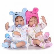 TERABITHIA 16 inch Lifelike Reborn Preemie Baby Boy Girl Dolls Newborn Twins