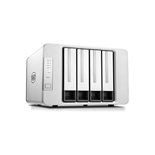  TERRAMASTER F4-210 4-Bay NAS 2GB RAM Quad Core Network Attached Storage Media Server Personal Private Cloud (Diskless)