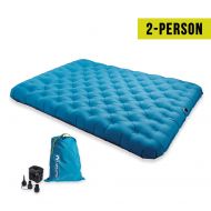 TETON Lightspeed Outdoors 2 Person PVC-Free Air Bed Mattress for Camping and Travel