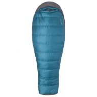 TETON Marmot Lozen 30 Long Womens Lightweight Sleeping Bag, 30-Degree Rating, Late Night/Steel Onyx