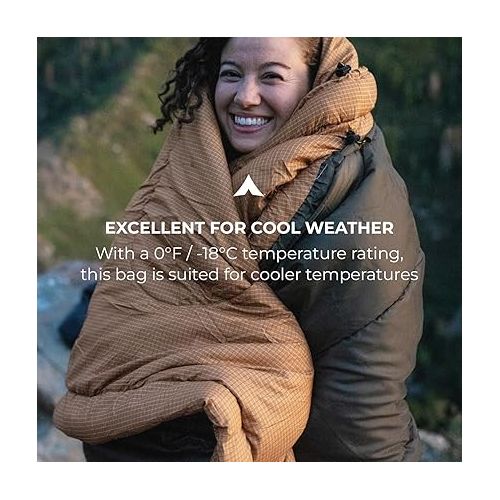  TETON Celsius Regular, -25, 20, 0 Degree Sleeping Bags, All Weather Bags for Adults and Kids Camping Made Easy and Warm Compression Sack Included