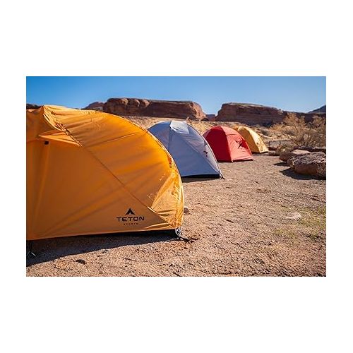  TETON Sports Mountain Ultra Tents - 3 and 4 Person Backpacking Tent, Lightweight, Perfect for Camping, Hiking and Backpacking - Waterproof and Built to Last
