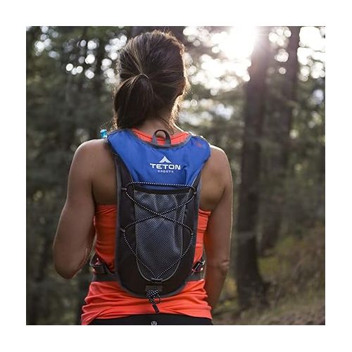  TETON Sports Trailrunner Hydration Backpacks- Hydration Backpack for Hiking, Running, Cycling, Biking, 2L Hydration Bladder Included