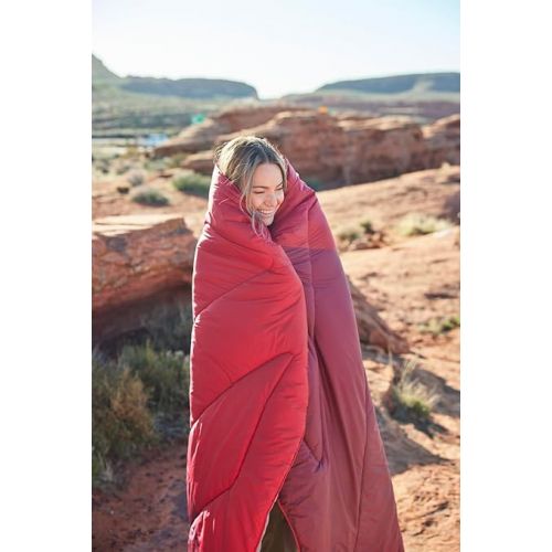  TETON Sports Acadia Mammoth Outdoor Blanket, Ruby/Garnet