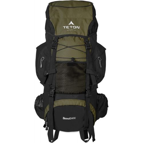  [아마존핫딜][아마존 핫딜] TETON Sports Scout 3400 Internal Frame Backpack; High-Performance Backpack for Backpacking, Hiking, Camping