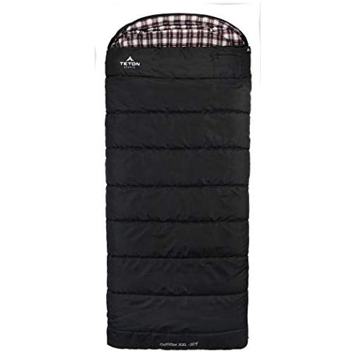  [아마존베스트]TETON Sports Outfitter XXL Sleeping Bag; Warm and Comfortable Sleeping Bag Great for Fishing, Hunting, and Camping; Great for When it’s Cold Outdoors; Storage Duffle Bag Included