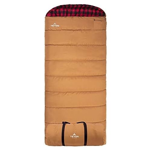  [아마존베스트]TETON Sports Deer Hunter Sleeping Bag; Warm and Comfortable Sleeping Bag Great for Camping Even in Cold Seasons