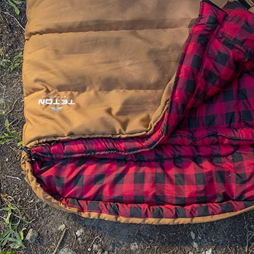  [아마존베스트]TETON Sports Deer Hunter Sleeping Bag; Warm and Comfortable Sleeping Bag Great for Camping Even in Cold Seasons