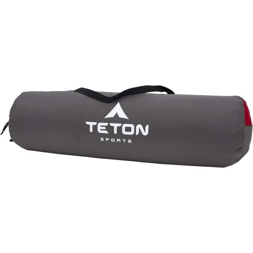  [아마존베스트]TETON Sports ComfortLite Self-Inflating Camp Pad; Lightweight Foam Sleeping Pad for Camping; Get a Relaxing Night’s Sleep After Hiking All Day; Self Inflates in One Twist of the Va