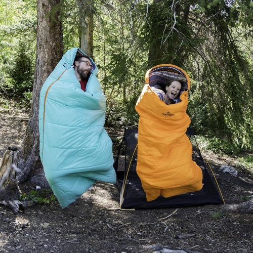  [아마존베스트]TETON Sports Celsius Regular Sleeping Bag; Great for Family Camping