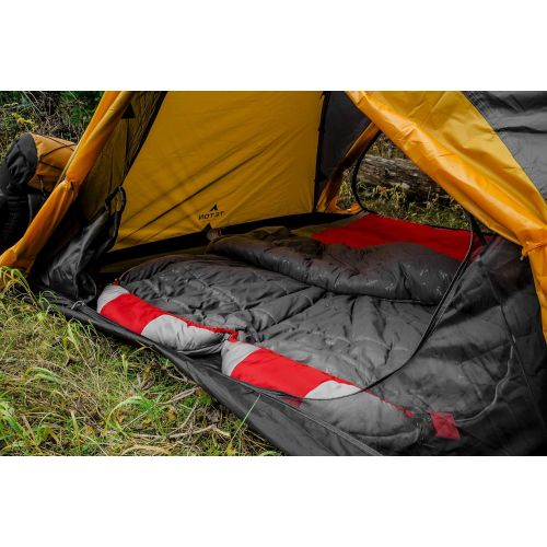  [아마존베스트]TETON Sports Tracker Ultralight Double Sleeping Bag; Lightweight Backpacking Sleeping Bag for Hiking and Camping Outdoors; Compression Sack Included; Never Roll Your Sleeping Bag A