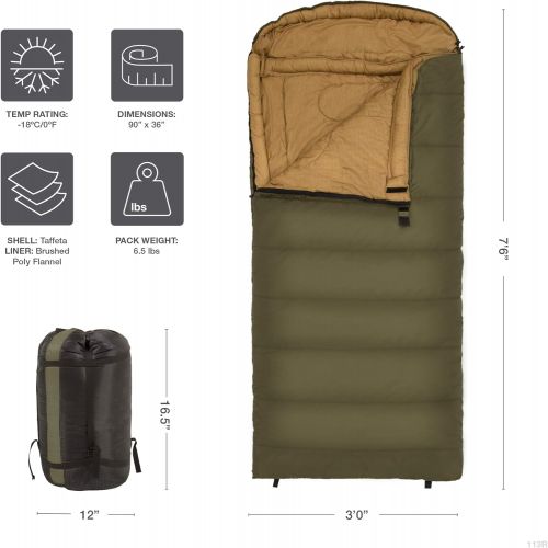  TETON Sports Celsius XL Sleeping Bag; Great for Family Camping; Free Compression Sack