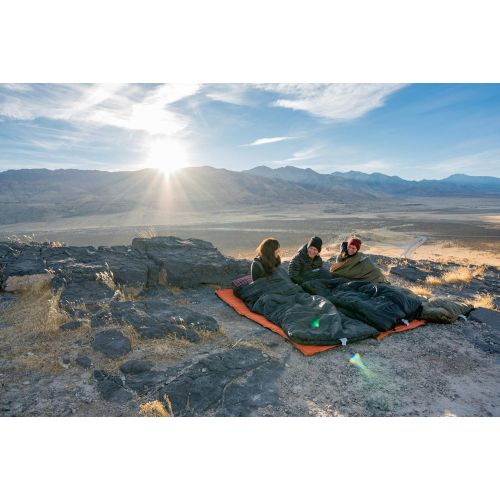  TETON Sports Celsius Hybrid XL Sleeping Bag; Lightweight Sleeping Bag Great for Cold Weather Camping and Hunting; Great to Come Back to After a Long Day on the Trail; Compression S