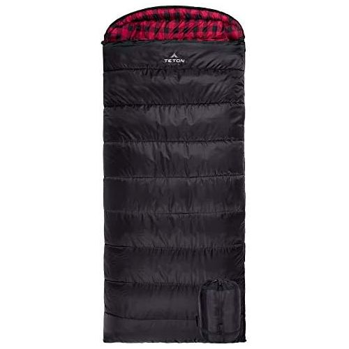  TETON Sports Celsius XXL Sleeping Bag; Great for Family Camping; Free Compression Sack