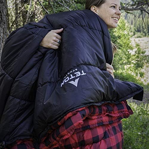  TETON Sports Celsius XXL Sleeping Bag; Great for Family Camping; Free Compression Sack