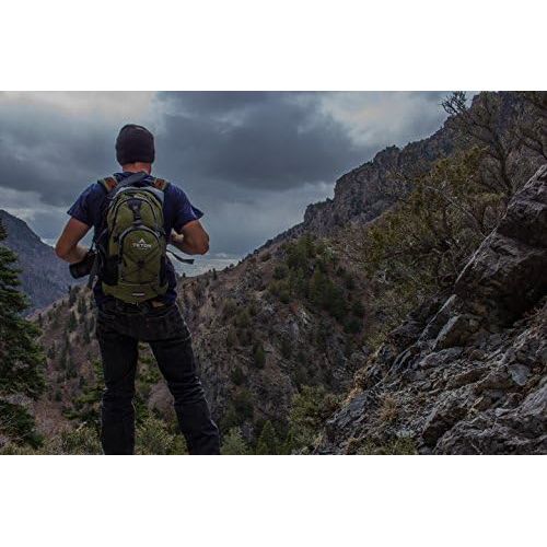  TETON Sports Oasis 1100 Hydration Pack; Free Hydration Bladder; For Backpacking, Hiking, Running, Cycling, and Climbing