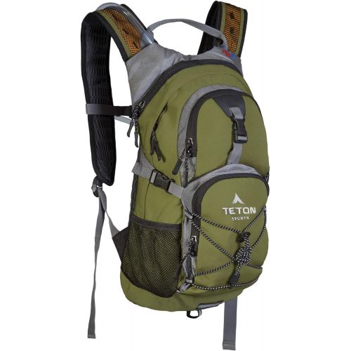  TETON Sports Oasis 1100 Hydration Pack; Free Hydration Bladder; For Backpacking, Hiking, Running, Cycling, and Climbing