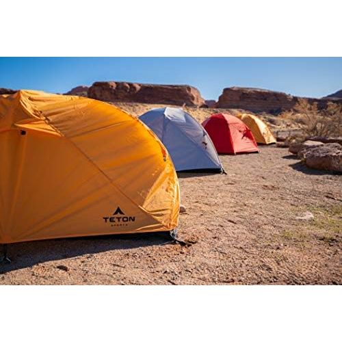  TETON Sports Mountain Ultra Tent; 1-4 Person Backpacking Dome Tent for Camping