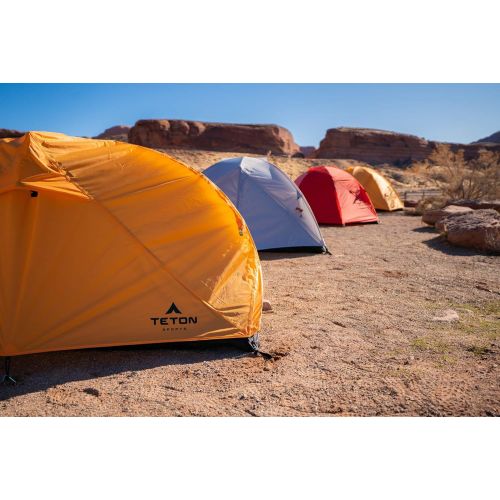  TETON Sports Mountain Ultra Tent; 1-4 Person Backpacking Dome Tent for Camping