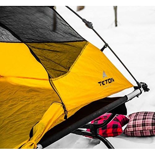  TETON Sports Quick Tent; Pop-Up Tent; Instant Setup ? Less Than 1 Min; Camping and Backpacking Tent; Easy Clip-On Rainfly Included