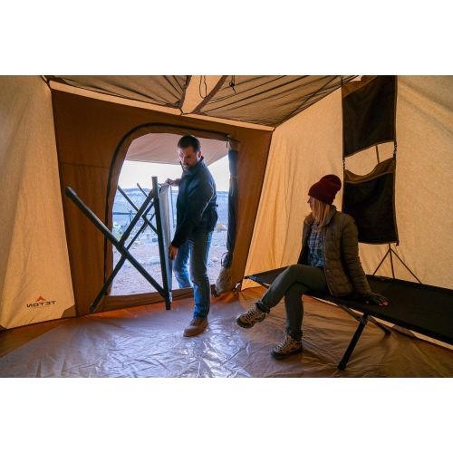  TETON Sports Mesa Canvas Tent; Waterproof, Family Tent; The Right Shelter for Your Base Camp