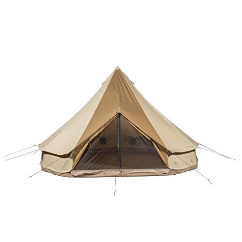  TETON Sports Sierra Canvas Tent; Waterproof Bell Tent for Family Camping in All Seasons