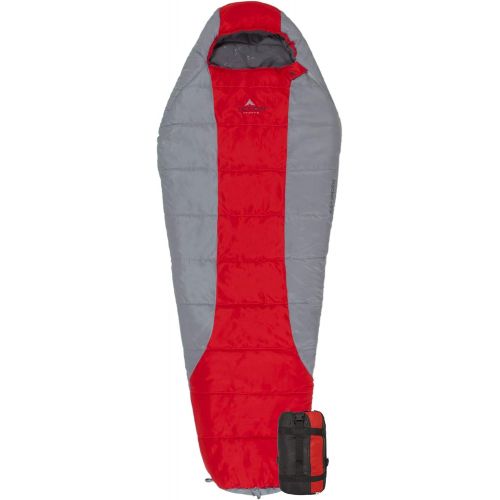  TETON Sports Tracker 5 Lightweight Mummy Sleeping Bag; Great for Hiking, Backpacking and Camping; Free Compression Sack