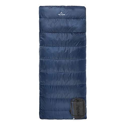  TETON Sports Polara 3-in-1 Sleeping Bag; Great for All Season Camping, Fishing, and Hunting; Versatile Outdoor Sleeping Bag; Lightweight, Washable Inner Fleece Lining; Compression