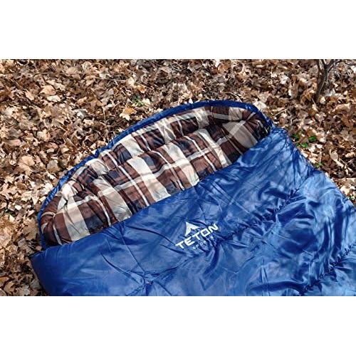  TETON Sports Celsius XL Sleeping Bag; Great for Family Camping; Free Compression Sack