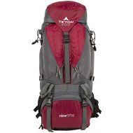 TETON Sports Hiker 3700 Ultralight Internal Frame High-Performance Backpack for Hiking, Camping, Travel, and Outdoor Activities; 60L, Red