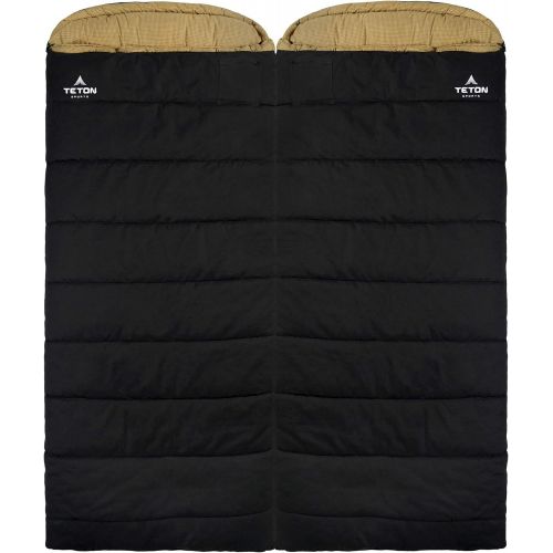  TETON Sports Deer Hunter Sleeping Bag; Warm and Comfortable Sleeping Bag Great for Camping Even in Cold Seasons