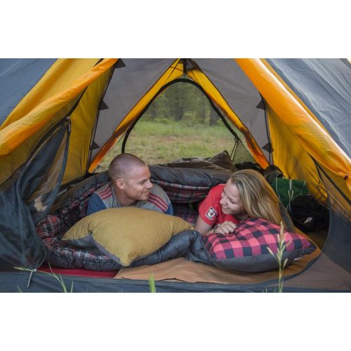  TETON SPORTS TETON Sports Mammoth Queen Size Sleeping Bag; Warm and Comfortable; Double Sleeping Bag Great for Family Camping; Compression Sack Included