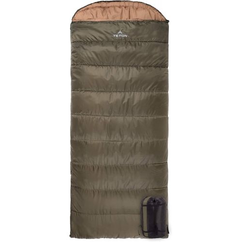  TETON SPORTS Teton Sports Celsius XL Sleeping Bag; Lightweight Sleeping Bag Great for Cold Weather Camping; Hiking, Camping; Great to Come Back to After a Long Day on the Trail