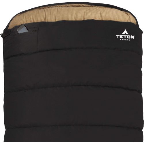  TETON SPORTS Teton Sports Deer Hunter Sleeping Bag; Warm and Comfortable Sleeping Bag Great for Fishing, Hunting, and Camping