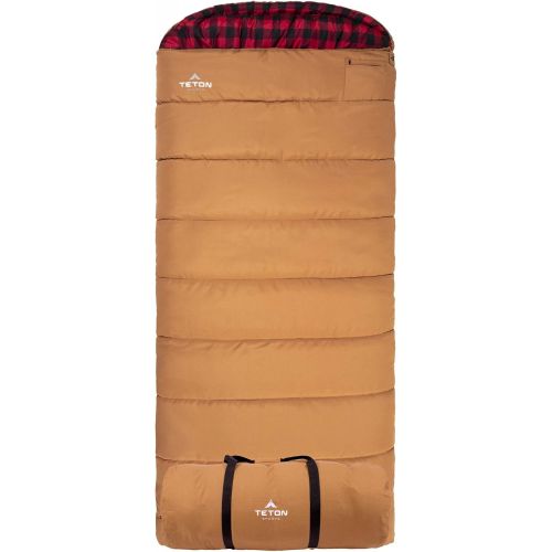  TETON SPORTS Teton Sports Deer Hunter Sleeping Bag; Warm and Comfortable Sleeping Bag Great for Fishing, Hunting, and Camping