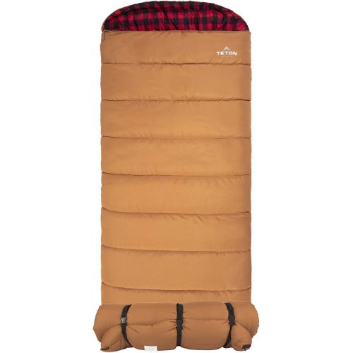  TETON SPORTS Teton Sports Deer Hunter Sleeping Bag; Warm and Comfortable Sleeping Bag Great for Fishing, Hunting, and Camping