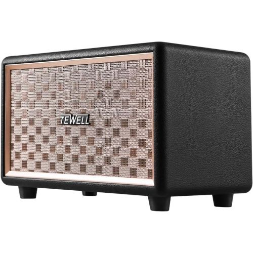  [아마존베스트]TEWELL Bluetooth Speaker with HD 24W Audio, Extended Bass and Treble, Knob for Volume Control, Toggle Switch and 3.5mm AUX Input