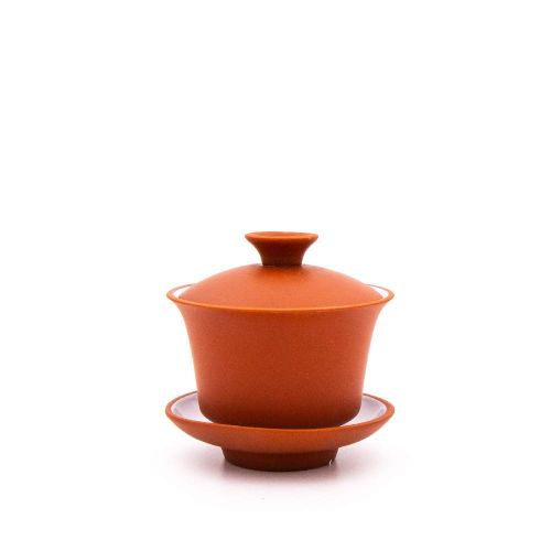  TEZEN Gaiwan aus Yixing Ton (rot)