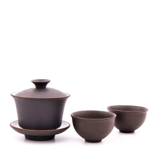  TEZEN Gaiwan aus Yixing Ton (schwarz)