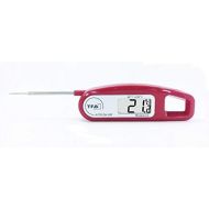 TFA Dostmann Thermo Jack digitales Einstichthermometer, Taschen Thermometer, Ideal fuer Fleisch, Braten oder Babynahrung, klappbar, wasserfest