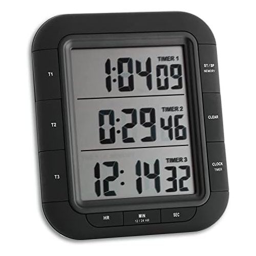  [아마존베스트]TFA Dostmann TFA Triple Time Xl Digital Timer