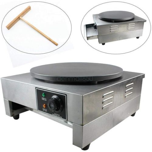  TFCFL Electric Crepe Maker Gas Crepe Maker Commercial Nonstick Electric Crepe Pan Dual Crepes Maker (Electric Crepe Maker)