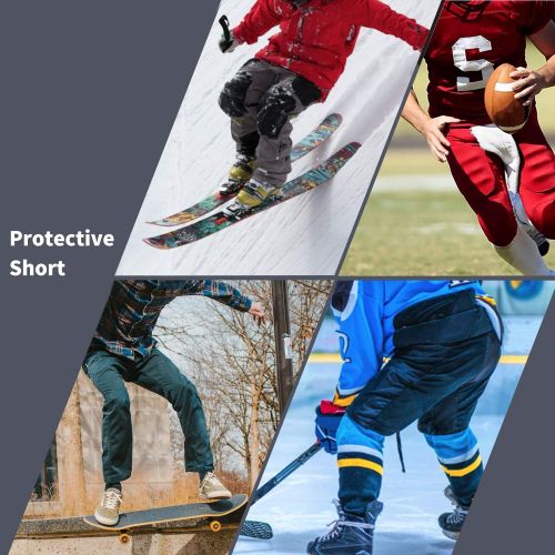  TFO Protective Padded Shorts Breathable Durable for Skateboard, Snowboard