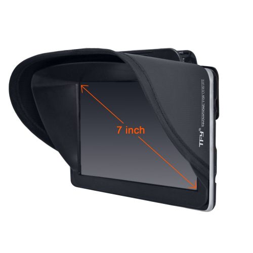  TFY GPS Navigation Sun Shade Visor for Garmin nuevi 42LM 4.3-Inch Portable Vehicle GPS and other 5 Inch GPS