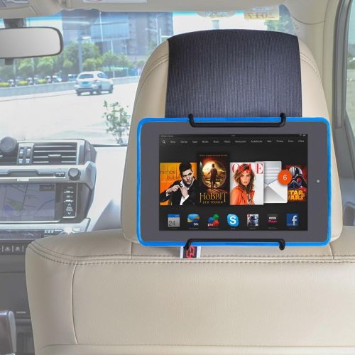  [아마존베스트]TFY Car Headrest Mount Holder for All Kindle Fire - Kindle Fire HD 6 / HD 7 / HD X7 / HD X9 / HD 6 (2014) / HD 7 (2014) / HD 6 (Kid Edition) / HD 7 (Kid Edition) / New Fire 7 (2015