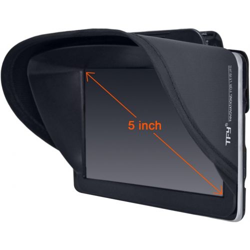  [아마존베스트]TFY GPS Navigation Sun Shade Visor for Garmin nuevi 2797LMT 7-Inch Portable Bluetooth Vehicle GPS and other 7-Inch GPS