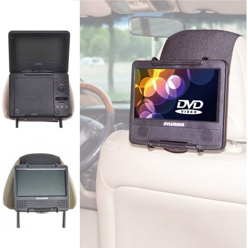  [아마존베스트]TFY Universal Car Headrest Mount Holder for Portable DVD Player