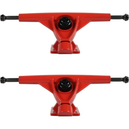  TGM Skateboards RKP Red Longboard Trucks Wheels Package 65mm x 51.5mm 83A Clear