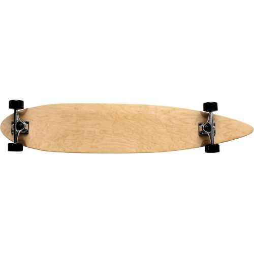  TGM Skateboards Moose Natural Longboard Complete 9 x 46 Pintail Blank